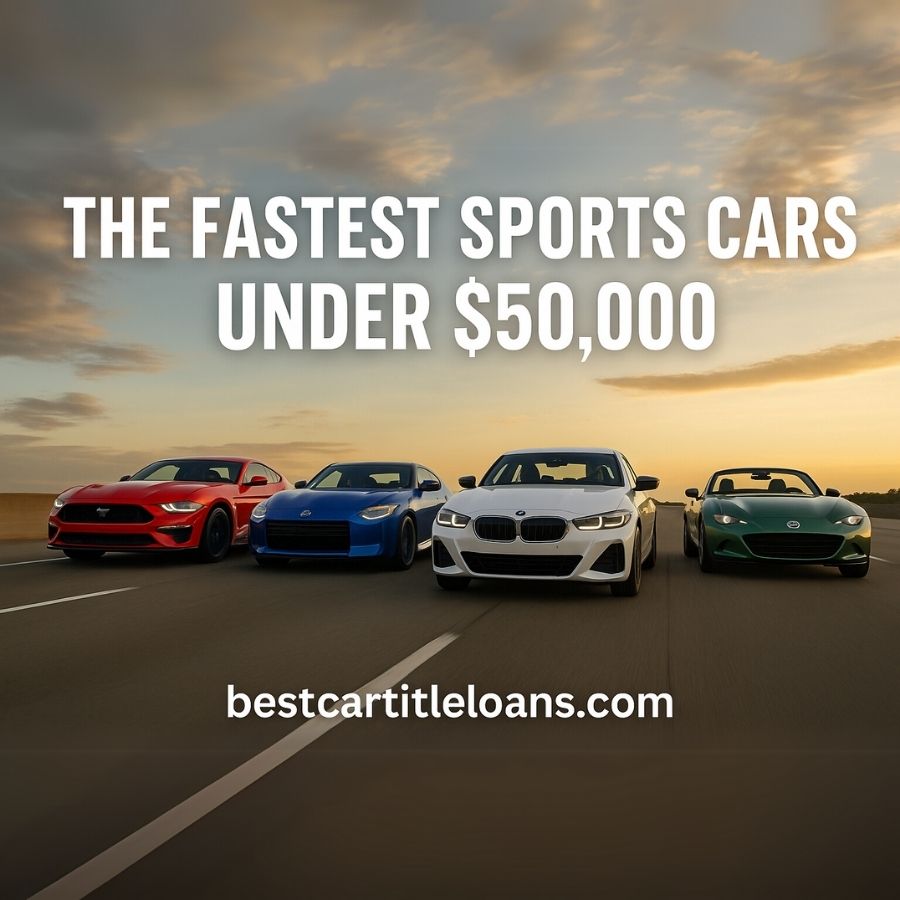 Fast sports cars under $50000 in 2025 – Ford Mustang GT, Mazda MX-5, Subaru BRZ, Camaro